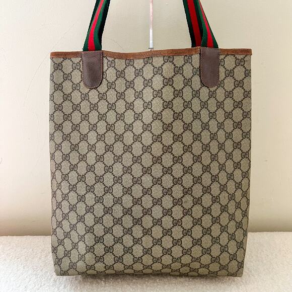 GUCCI Ophidia Sherry Line Monogram Tote Bag - Picture 3 of 11